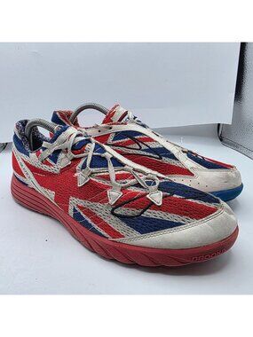 Brooks Green Silence Union Jack Mens Size 11 Athletic Shoes Casual Running